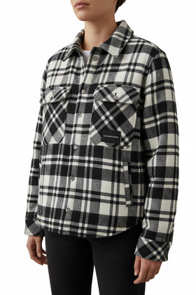 Chamarra a cuadros - 0