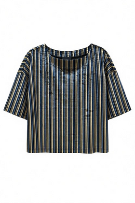 Blusa raya acabado brillante