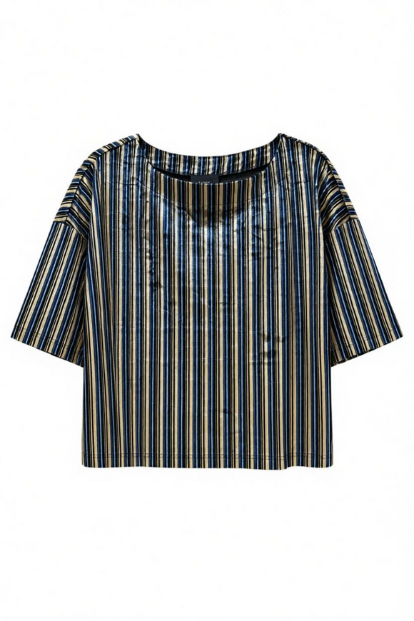 Blusa raya acabado brillante