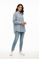 Camisa de vestir rayas azules y blanco-2