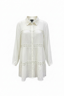 Blusón blanco tipo manta, manga larga-1