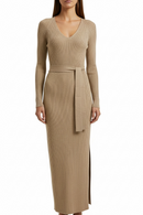 Vestido largo entallado-2