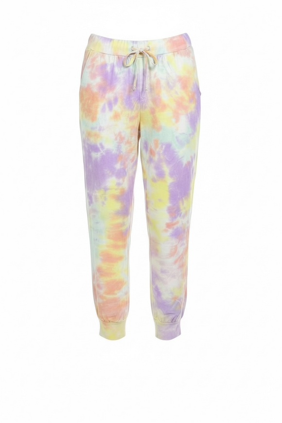 Jogger multicolor morado