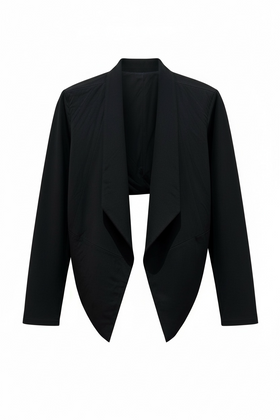 Saco negro tipo torera