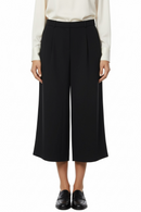 Pantalones negro elegantes pierna ancha-2
