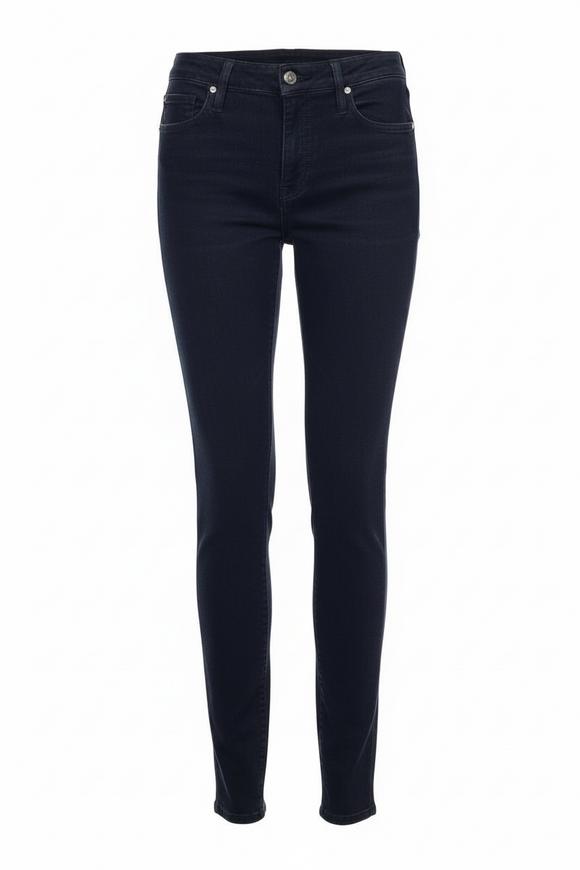 Pantalón de vestir tipo pana, con bolsillos al frente cierre