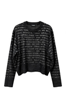 Suéter save the universe negro-1