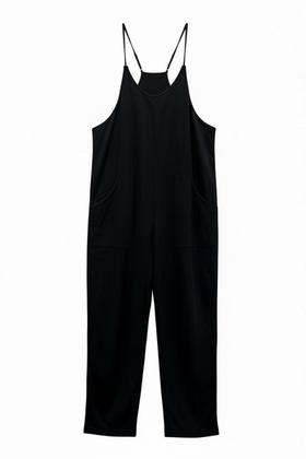 Mono de tirante con bolsillo amplio al frente y tirante regulable